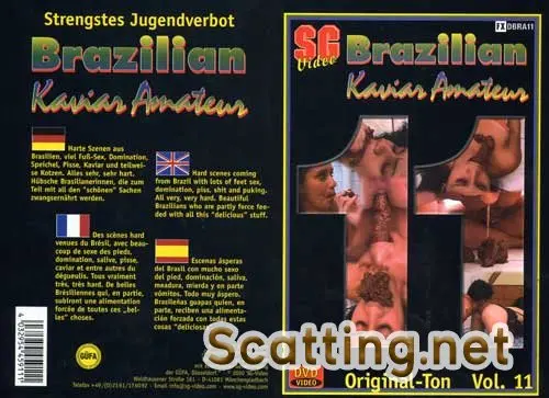ShitGirls - Brazilian Kaviar Amateur 11 (Domination, Brazil) SG-Video [DVDRip]
