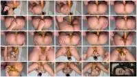 Sweet Bella - Fucking my pussy with a shitty dildo (Solo, Teen) Toy Play [FullHD 1080p] Screenshot 1