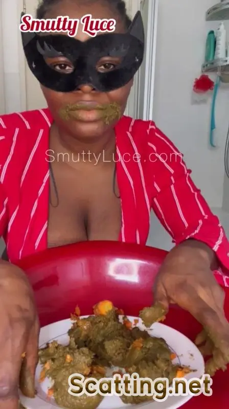Smutty_Luce - ME vs my MONSTER TURD (Eating, Solo) Eat Shit [UltraHD 2K]