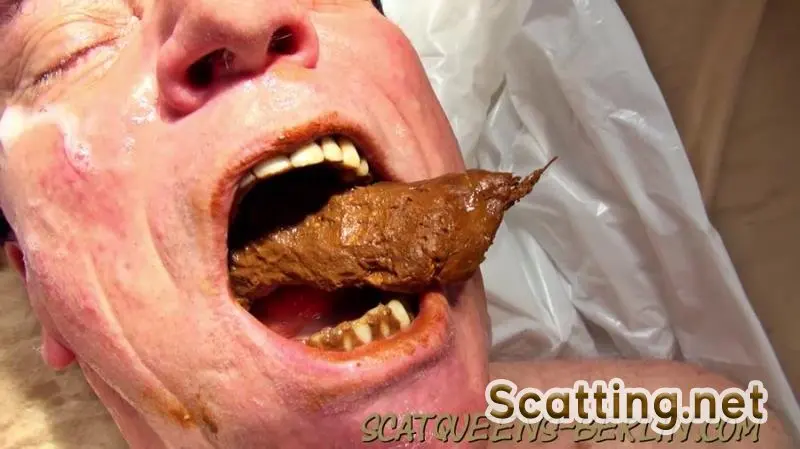 Scatqueens-Berlin - Slave Cunt Tortured and Shit into Mouth P2 (Toilet Slavery, Eat) Femdom [HD 720p]