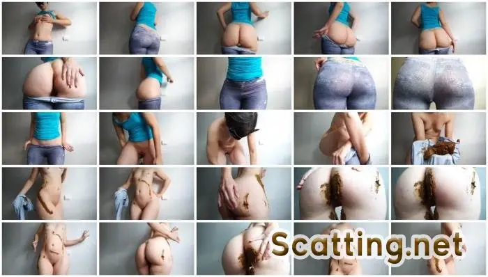 Nastygirl - Sexy poo in leggins (Solo, Jeans) Shit in Leggins [FullHD 1080p] Screenshot 1