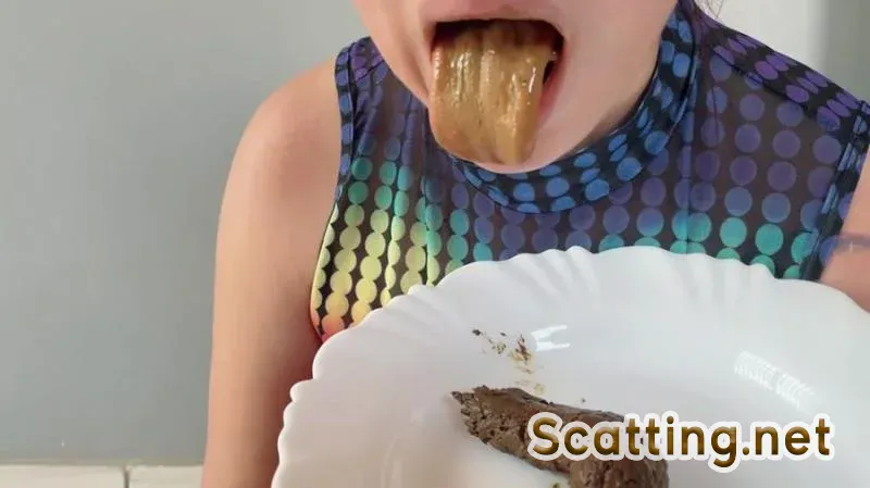MabelScat - Comendo todo meu coco (Solo, Scatting) Eat Shit [FullHD 1080p]