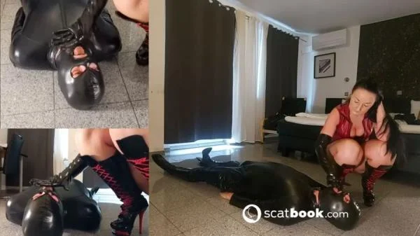 Mistress Luciana - Na los friss meine Scheiße restlos auf (Germany, Scat) Scatbook.com [HD 720p]