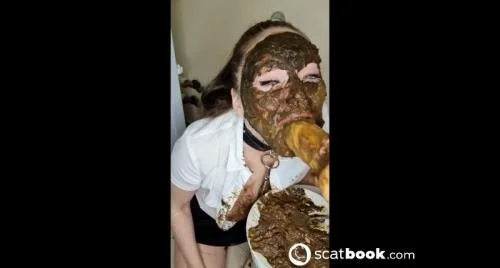Preview of Scatlina - Toilet slave play with 6 loads of shit [FullHD 1080p]