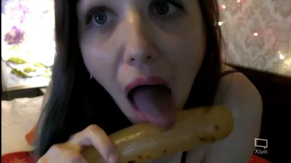 NicolRemy - Dirty ass to mouth Shit – video 10 (Solo, Teen, Blowjob ) Amateur Scat [FullHD 1080p]