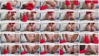 Miss Anja - Real Monster Shit In Bright Red Socks On (Dildo, Masturbation ) Scatbook.com [FullHD 1080p] Screenshot 1