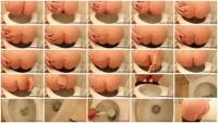 Hot Poison - Defecation In Toilet 4 (Solo, Amateur ) Filthygrid.com [SD]