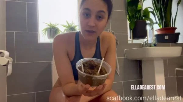 Ella Dearest aka Efro Ella - FEW PLOPS LEFT (Solo, Defecation ) Scatbook.com [HD 720p]