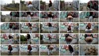 Diabolical Sigal - Pooping In Public Place With Graffiti (Outdoor, Solo ) ScatShop.com [UltraHD 4K]