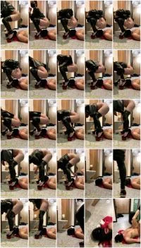 Mistress Jardena - Toilet slut work his stinky mouth (Kaviar, Humiliation ) Scatbook.com [SD]