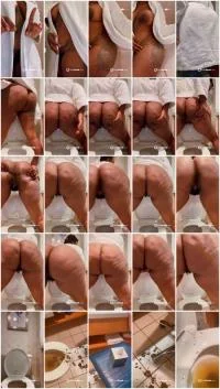 IWantMystique - Shit For BDSM And Fetish Lovers 555 (Canada, Shitting Ass ) Scatbook [SD]