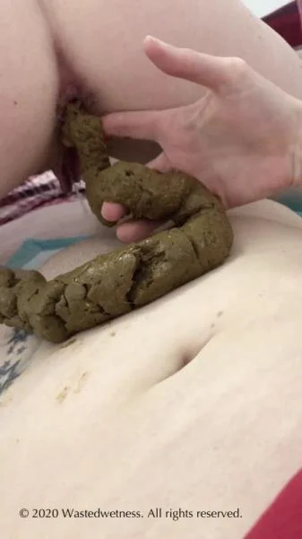 Wastedwetness - Lesbian Scat – Huge Shit On Me (Dirty Anal, Toilet ) Scatshop.com [FullHD 1080p]