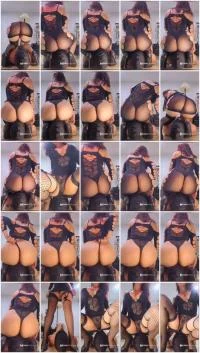 Domina Marbella - Algo mejor que un facesitting en lencería negra (Solo, Toilet Slavery ) DarkFans.com [UltraHD 2K]