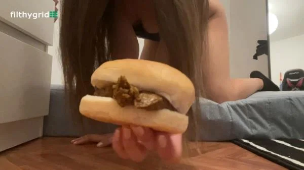 Are You Ready For My Delicious Scatburgers? (Defecation, Eat Shit ) Pooping [FullHD 1080p]
