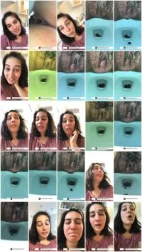 Scat Cute Sabrina 8 (Brunette, Solo ) TheNewGirlsPooping.com [SD]