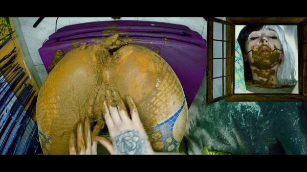 The smell always rises Scat Smearing (Big Pile, Teen ) Shitting Ass [FullHD 1080p]