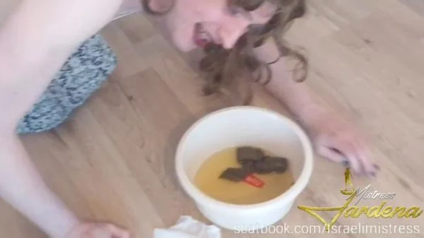 Sissy coerced scat (Kaviar, Humiliation ) Scatbook.com [HD 720p]