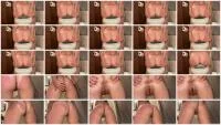 Foxness - Pooping Backwards On The Toilet (Amateur, Defecation ) Scatbook.com [HD 720p]