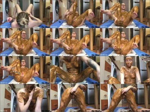 Ella Gilbert Solo Scat - Extreme Facial And Body Smearing Strikes