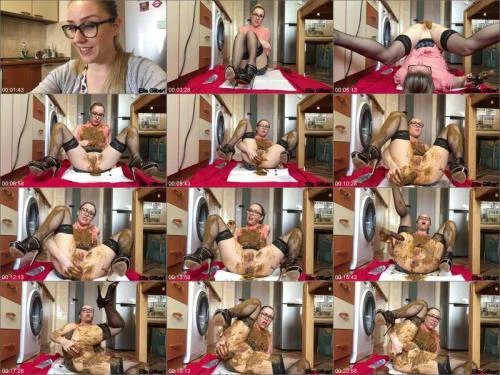 Ella Gilbert - Extreme Facial And Clothing Smearing Solo Scat