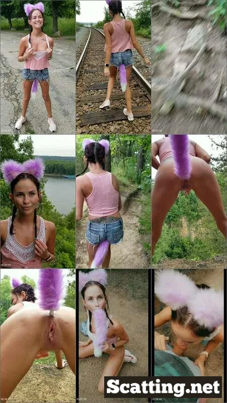 Kaviar with LilbuttLex - Hiking Photoshoot and Piss Drinking