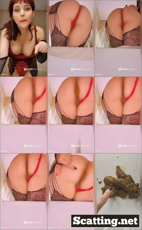 Domina Marbella - Scat Shit in my bathroom, diarrhea Femdom Scat