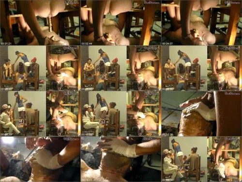 Valery Femdom Scat - Hold His head Down while we Poop Part 3