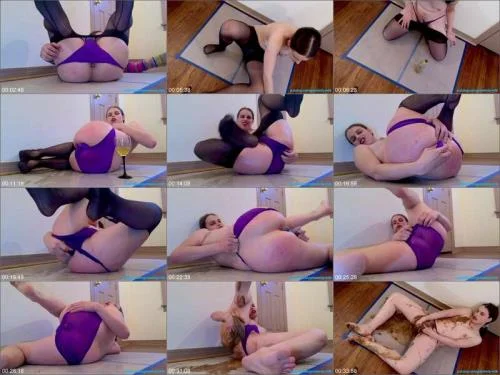 Massive Panty Poop with Toys and - Emily Milk Scat Smear