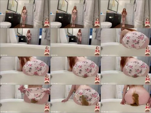 GingerCris Scat Smear - Panty Disaster