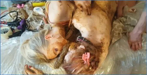 AstraCelestial's Extreme Hardcore Lesbian Scat and Pissing Orgy