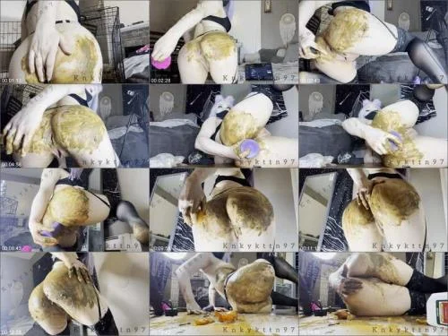 Anal Scat with KnkyKttn97 - Orange Peel Antics
