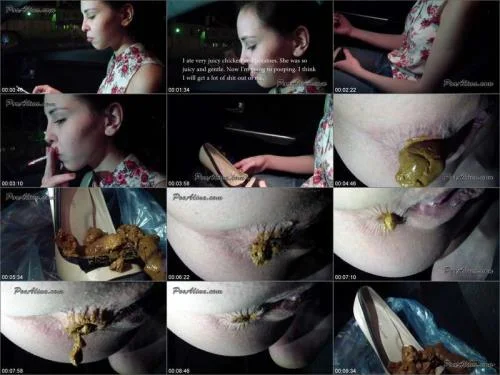Shit Eating with PooAlina - Young Alina pooping in shoe