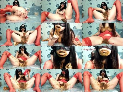 Solo Scat - Scatlina - Red Thongs and Shit Eaten