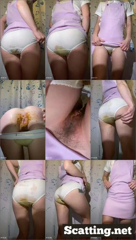 filling my panties before school - Sexandcandy18 Solo Scat