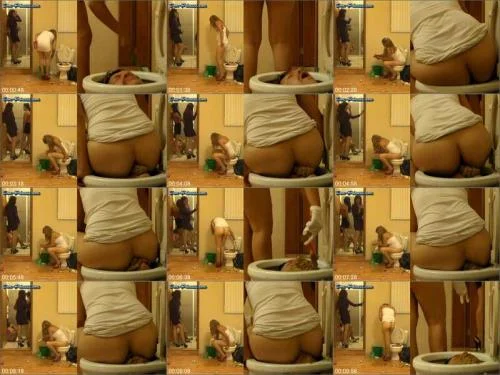 Mercedes Femdom Scat - Human Toilet Bowl locked Part 8 Sharlene