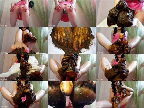 Solo Scat with Anna Coprofield - Shitty Feet