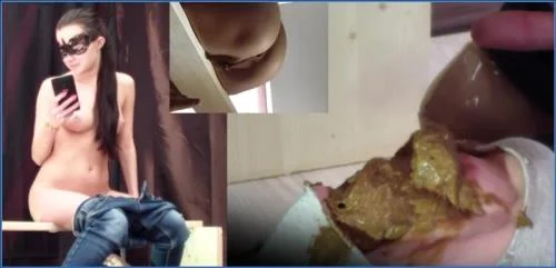 Milana Smelly Gets Dirty in a Russian Scat Fetish video