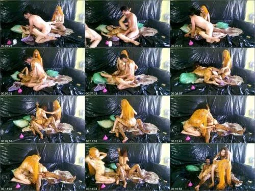 AstraCelestial Lesbian Scat - FireFly And Aria Total Scat Insanity