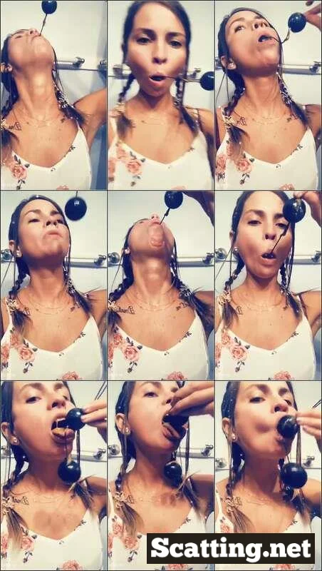 Licking My Anal Beads Clean 3 starring LilbuttLex Kaviar