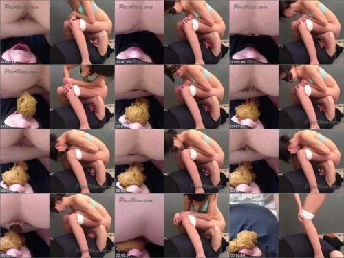 PooAlina Shit Eating - Alina pooping in his mouth ex-boyfriend