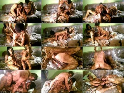 AstraCelestial Lesbian Scat - Extreme Scat Orgy Part 6