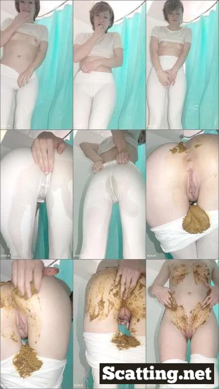 Sexandcandy18 - messy in white - (MessyinWhite) Solo Scat