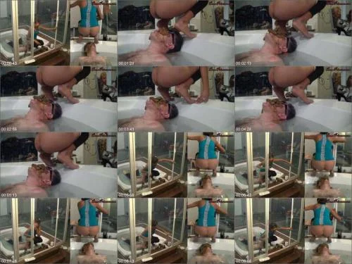 Jacuzzi Fillup Part 3 Andrea starring Mercedes Femdom Scat