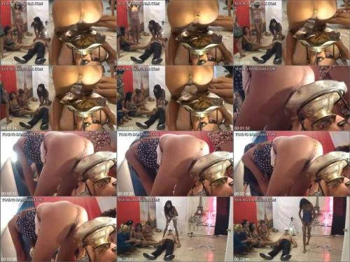 Femdom Scat with Stupid Slaves - Hey Slave Feedding Part 6
