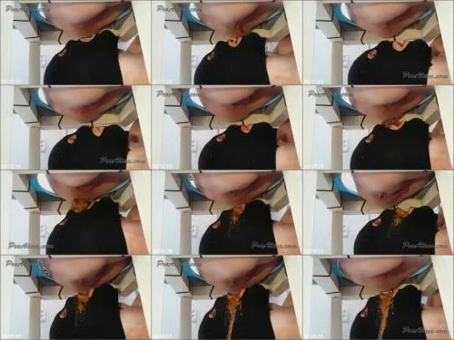 PooAlina - A living female toilet, swallowing shit Shit Eating