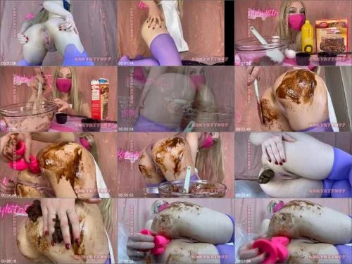 Kinky Bakery starring KnkyKttn97 Anal Scat