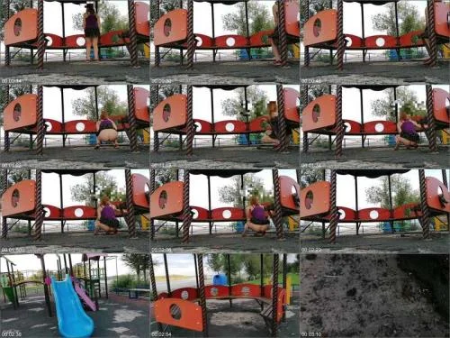 Lesbian Scat with ModelNatalya94 - Shit In The Playground