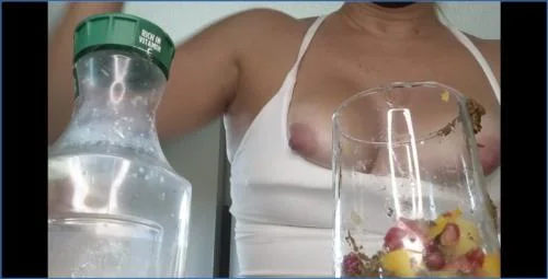 BetweenMyCheeks Explores Scat with Heavy Toys in Organic Juice