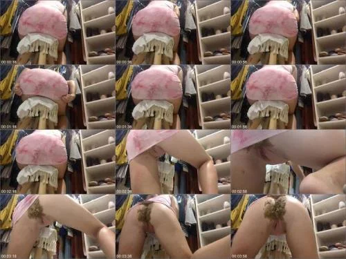 BetweenMyCheeks - Pooping in my dress Solo Scat