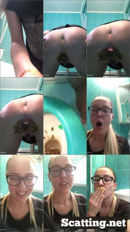 Solo Scat with Ella Gilbert - Huge Shit In My Friends Toilet